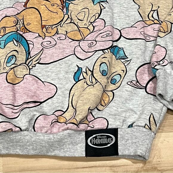 Oh My Disney Baby Hercules and Pegasus Crewneck Sweatshirt Women’s XS - Picture 2 of 4